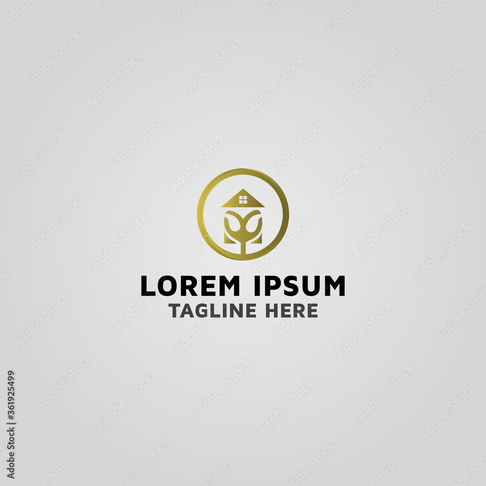 Home Security Vector Logo Design Template idea