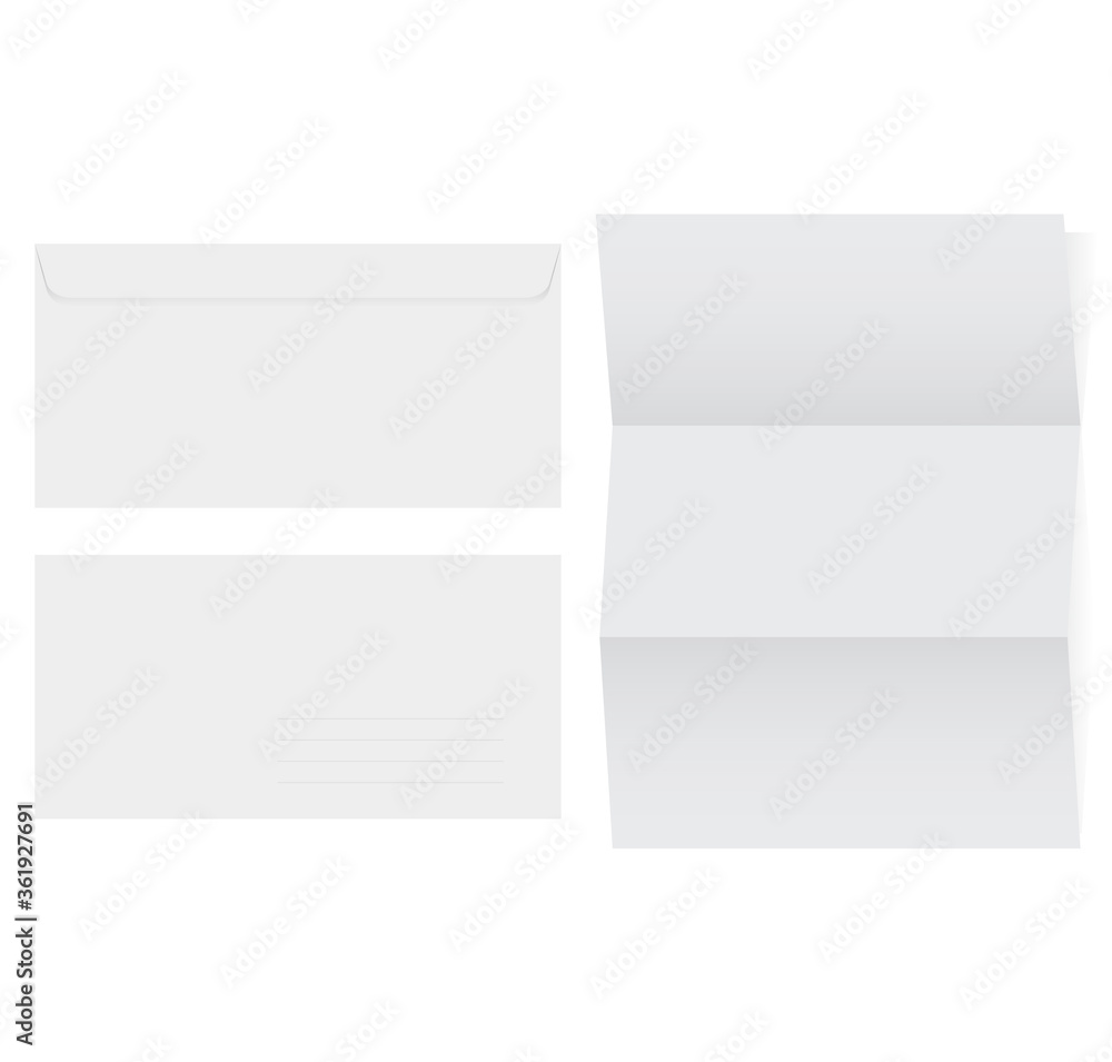 Blank Airmail Envelope and blank paper on white background
Blank Airmail Envelope and blank paper on white background