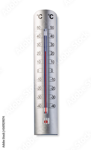  thermometer isolated on white