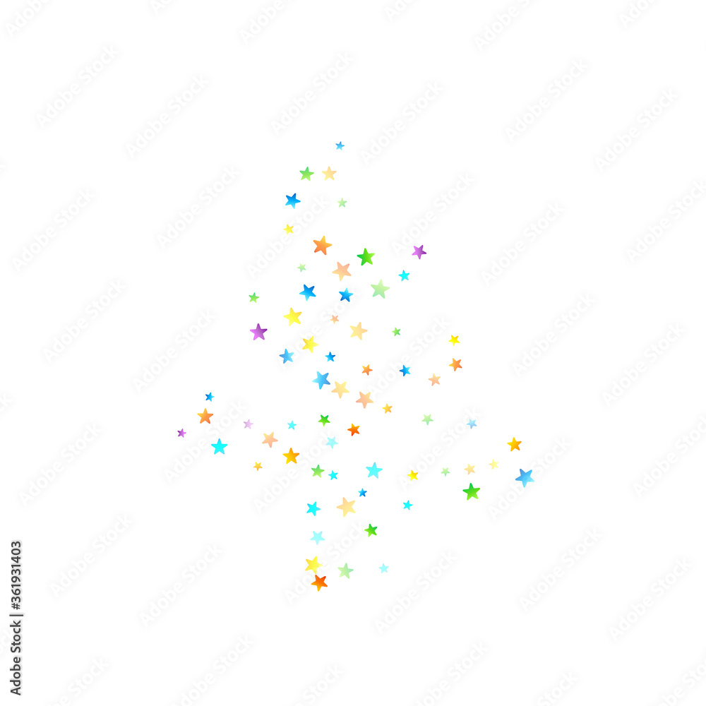 Rainbow Festive Confetti. Carnival Star Falling. Rainbow Festive Confetti. Carnival Star Falling.