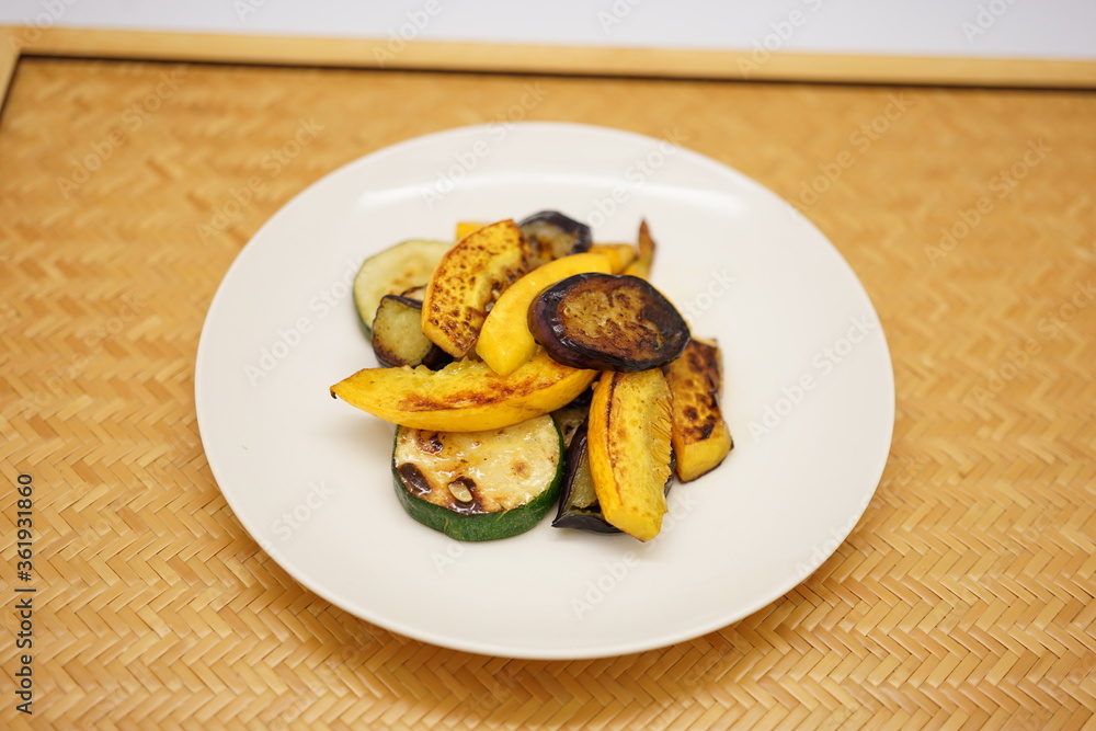 コリンキー,焼き野菜 コリンキー,焼き野菜