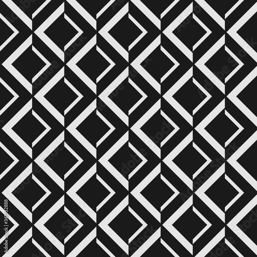 Seamless abstract geometric pattern with elements of corners