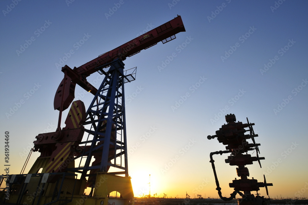 The oil rig The oil rig