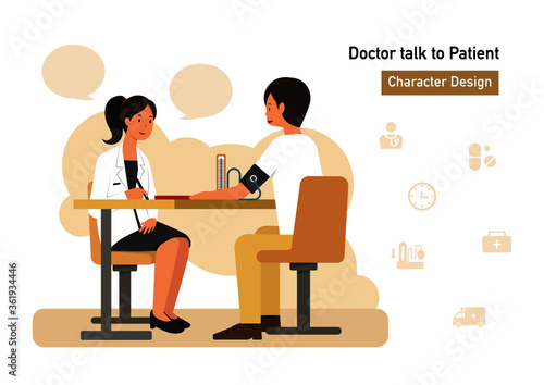 female doctor talk to patient © IMM STUDIO