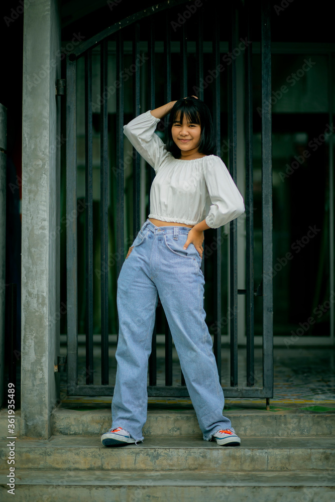 asian teenager happines smiling face asian teenager happines smiling face