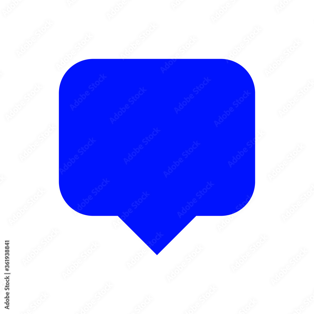 blue speech bubble sign isolated on white, bubble speak icon trendy flat design, simple square dialog message for icon, speech bubble square blue for button, text box for comment symbol blue speech bubble sign isolated on white, bubble speak icon trendy flat design, simple square dialog message for icon, speech bubble square blue for button, text box for comment symbol