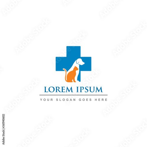 animal care logo , veterinary logo