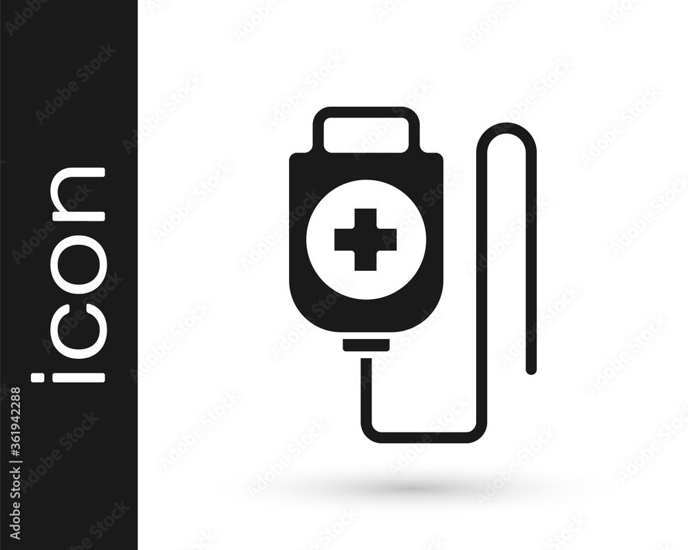 Grey IV bag icon isolated on white background. Blood bag. Donate blood concept. The concept of treatment and therapy, chemotherapy. Vector Illustration. Grey IV bag icon isolated on white background. Blood bag. Donate blood concept. The concept of treatment and therapy, chemotherapy. Vector Illustration.