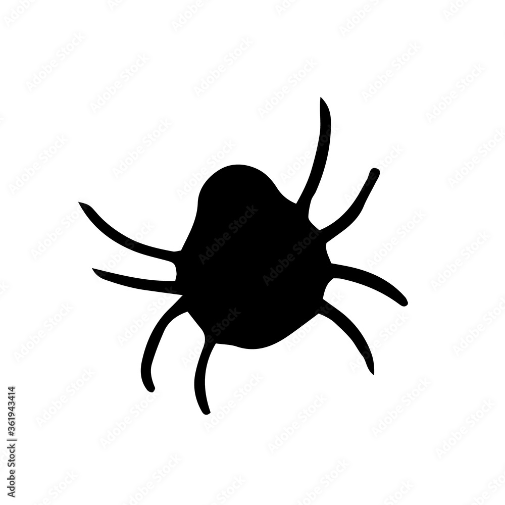 spider hand drawn in doodle style. vector, scandinavian, monochrome. single element for design card, sticker, invitation, decor, insect halloween spider hand drawn in doodle style. vector, scandinavian, monochrome. single element for design card, sticker, invitation, decor, insect halloween