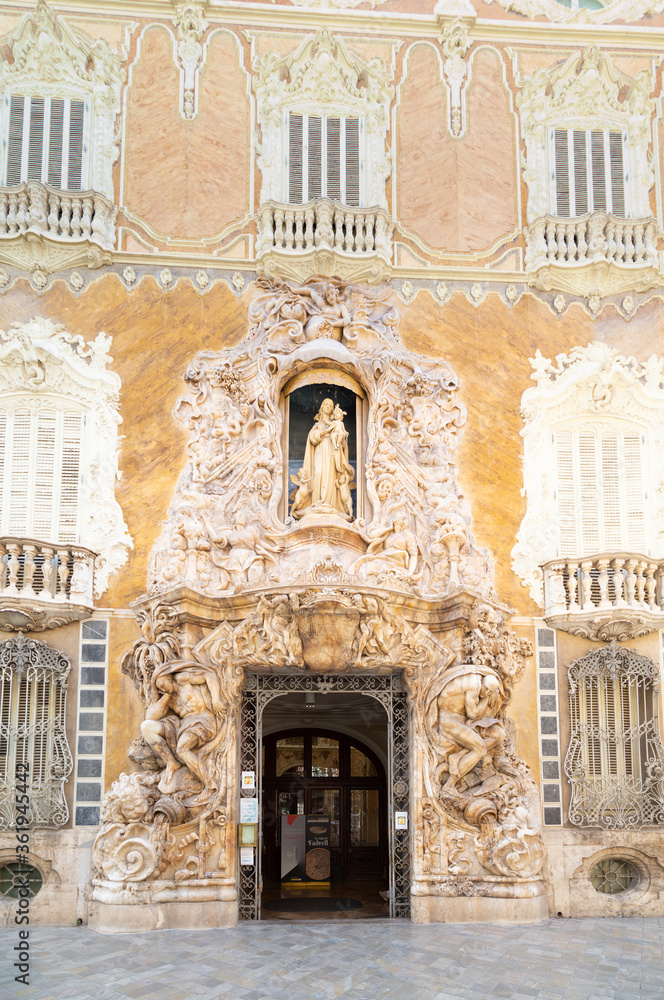 The Palace of the Marquis of Dos Aguas in Valencia Stock Photo | Adobe