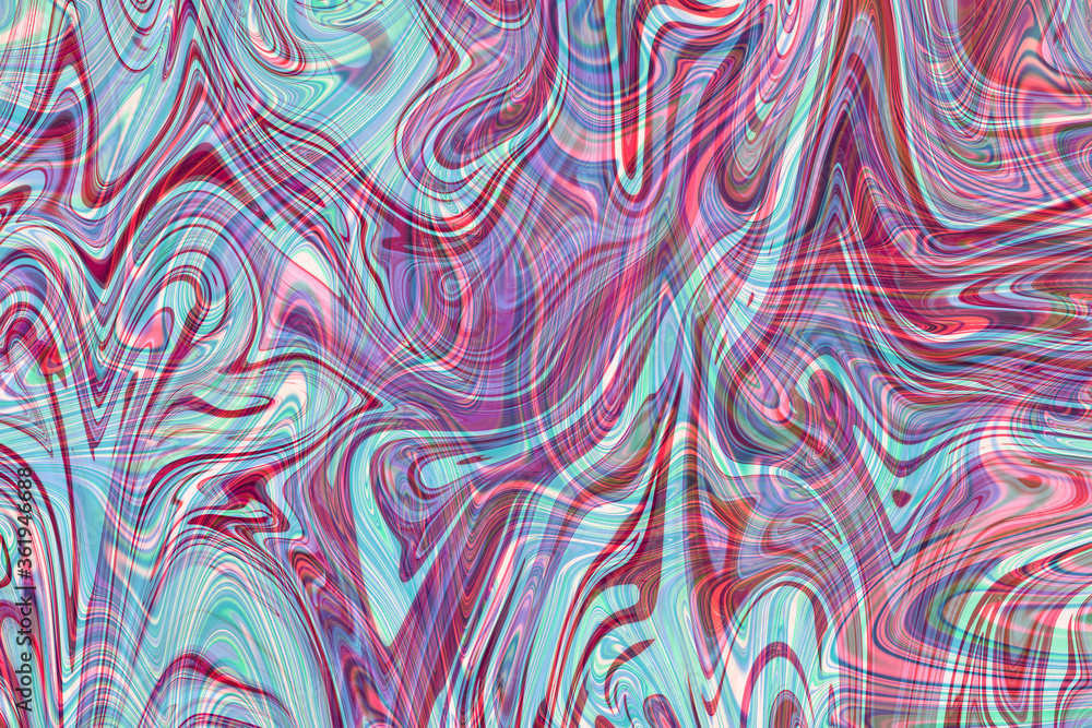 Colourful psychedelic background made of interweaving curved shapes. liquid splash as Illustration. Colourful psychedelic background made of interweaving curved shapes. liquid splash as Illustration.