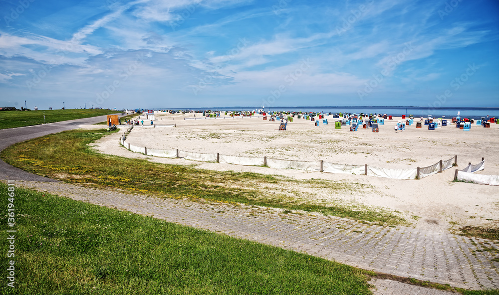 custom made wallpaper toronto digitalWeg zum Strand am Carolinensiel Harlesiel Nordseebad