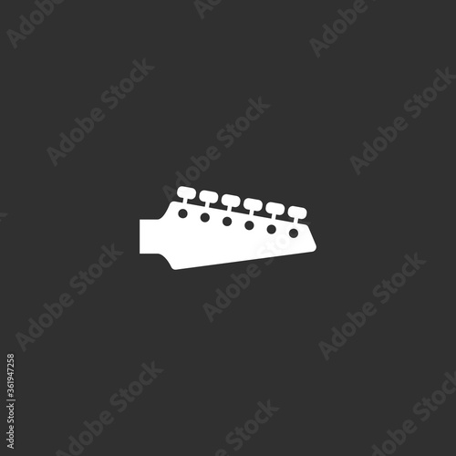 guitar tuner vector