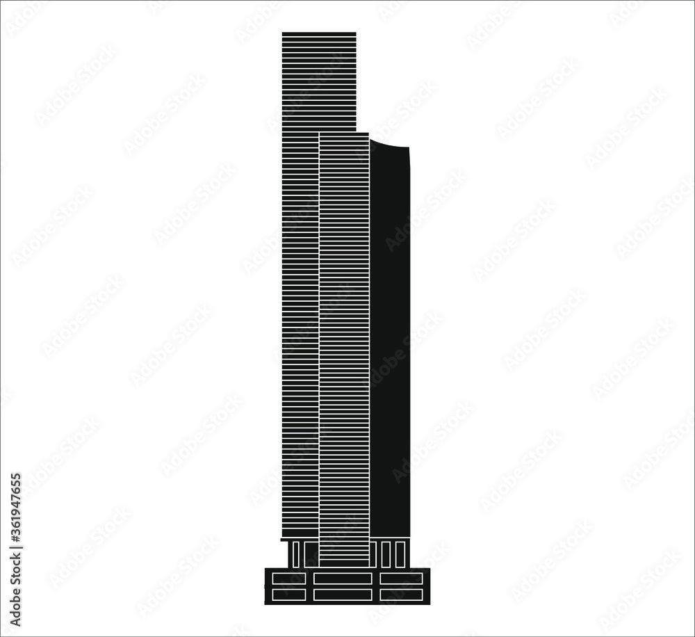 SEATTLE, WASHINGTON - JULY 3, 2020: Columbia Center of Seattle city in United States SEATTLE, WASHINGTON - JULY 3, 2020: Columbia Center of Seattle city in United States