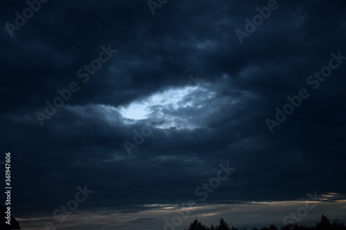 storm clouds timelapse