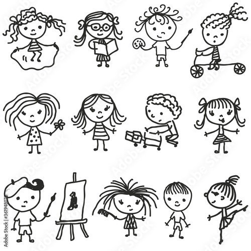 seamless children background