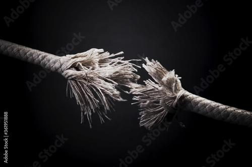 Fraying rope