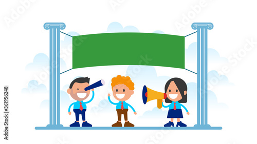 People set the banner. Can use for, landing page, template, ui, web, mobile app, poster, flyer.
