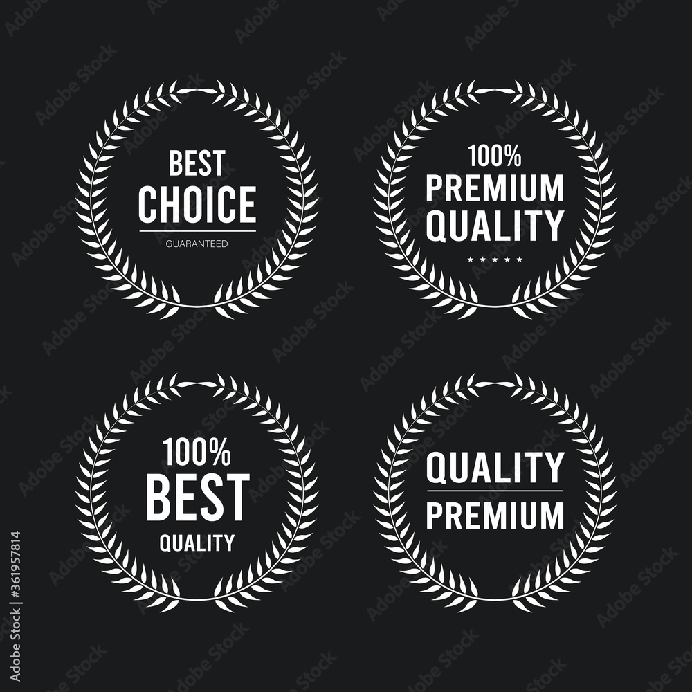 Obraz premium Premium quality laurel wreath collection