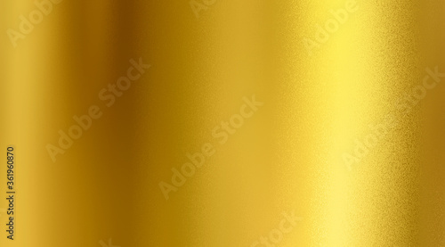 Gold textured background, Golden foil metallic sheet or paper for advertising campaign and animation. photo