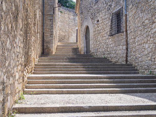 Carrer del Bisbe Josep Cartana street, Girona, Spain