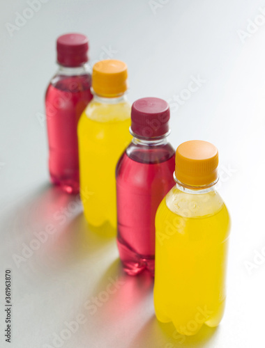 Coloured soft drinks