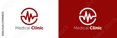 Medical Secure Logo Template Design Vector. medical clinic logo