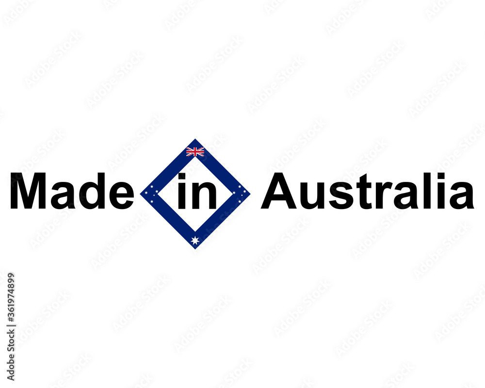 Qualitätssiegel Made in Australia