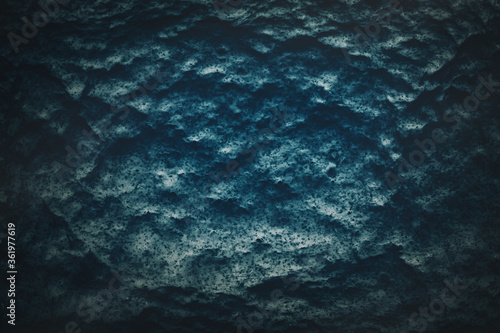 Blue wallpaper texture. Abstract background resembling a texture of water. Blurred background.   © Silver