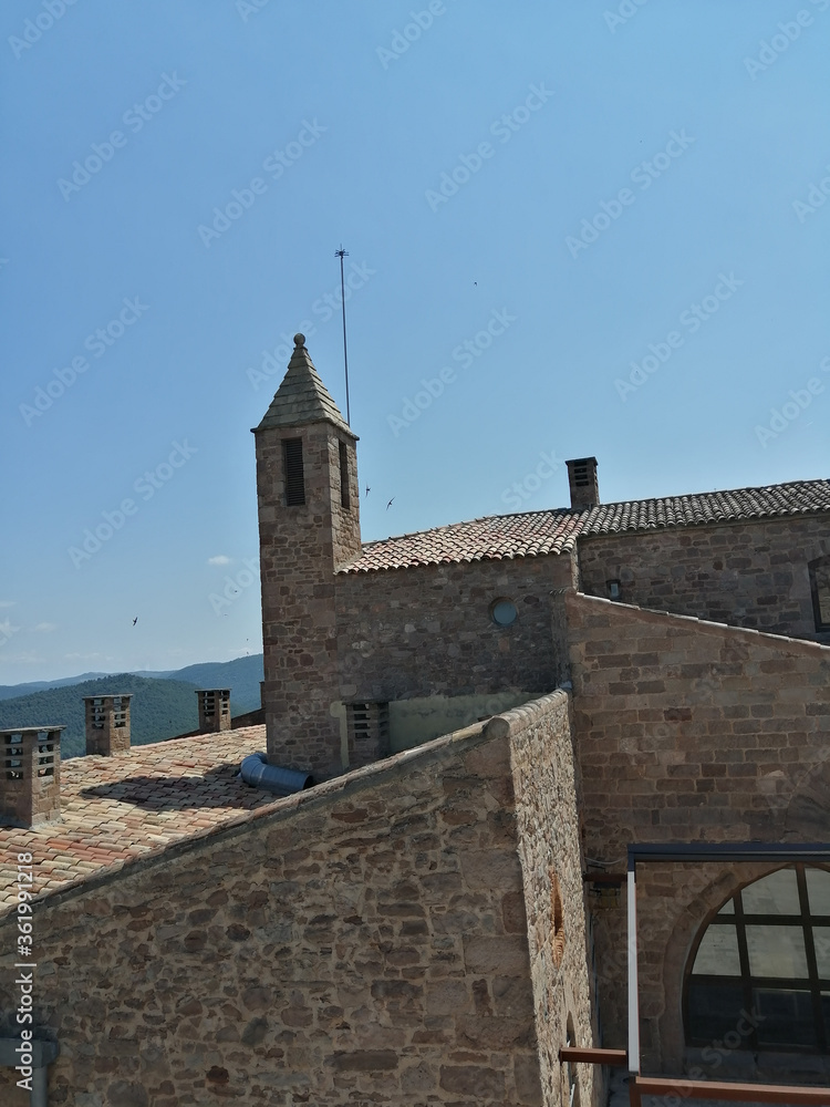 una parte del Castillo de Cardona