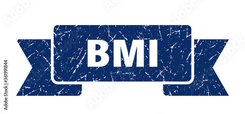 bmi ribbon. bmi grunge band sign. bmi banner