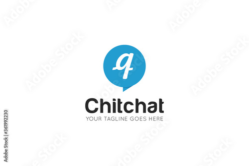 Initial letter q chat, message logo and icon vector illustration Free Download Initial letter q chat, message logo and icon vector illustration - GFXLoad