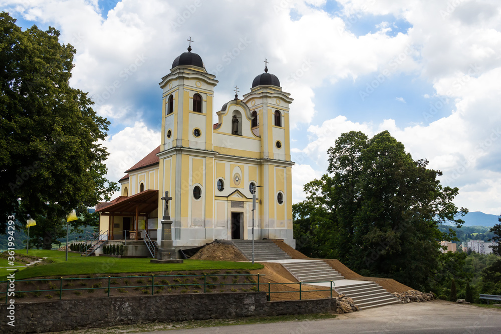 Church at the pilgrimage place, Mala Skalka