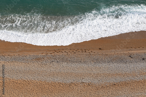 Footprints in the sand