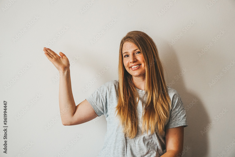 facial expressions by a woman