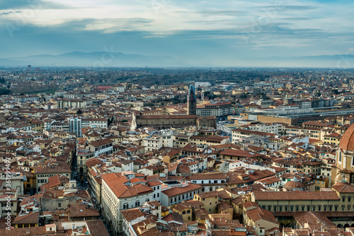 aerialview of florence