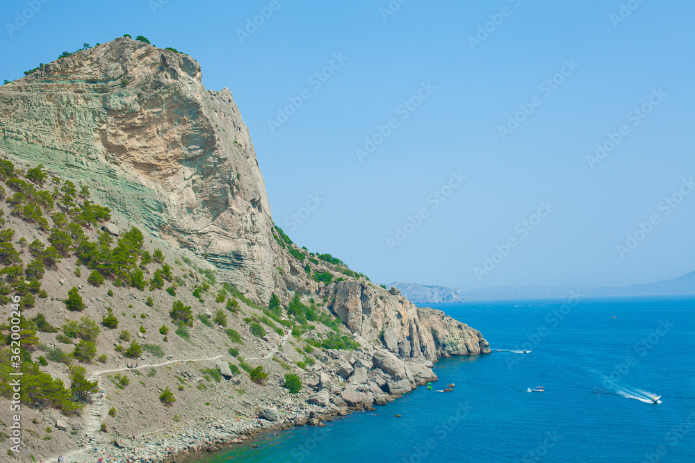 view of the Crimean coast
view of the Crimean coast