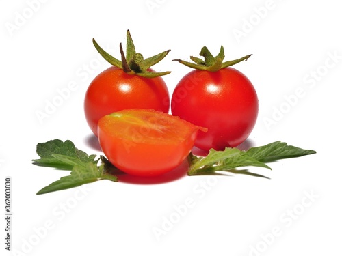 Tomato isolated on white background © evri15