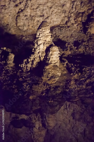 Underground cave from Carlsbad Caverns