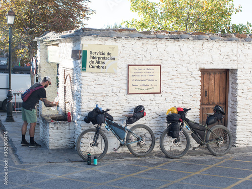 Water refill point in a Spanish village. 