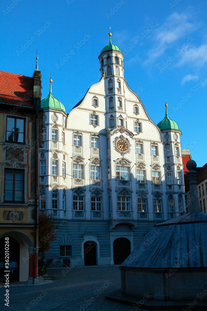 Renaissance Town Hall of Memmingen Germany