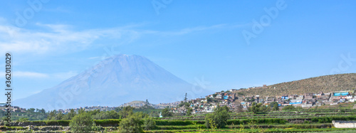 View of the Misti from Arequipa, Peru photo