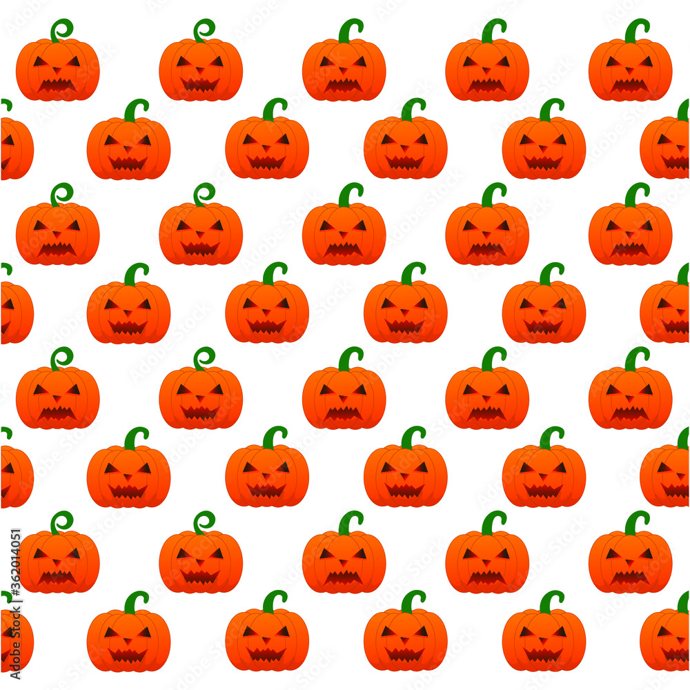 Halloween background. Crazy and funny pumpkin print. Vector illustration. Pumpkin pattern perfectly fit as wallpaper, wrapping paper, flyer, advertisement, banner, poster. Halloween background. Crazy and funny pumpkin print. Vector illustration. Pumpkin pattern perfectly fit as wallpaper, wrapping paper, flyer, advertisement, banner, poster.