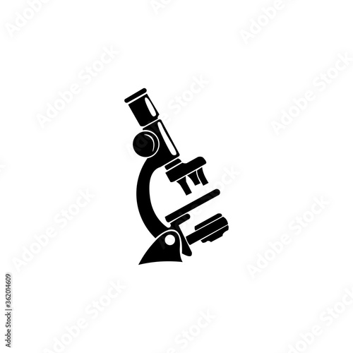 research using microsope logo design