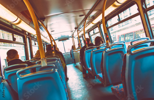 Photography urban London city transport to Notting Hill Gate