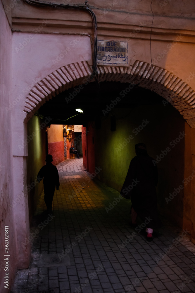 Dark Alley in the Medina of Fez (Morrocco)