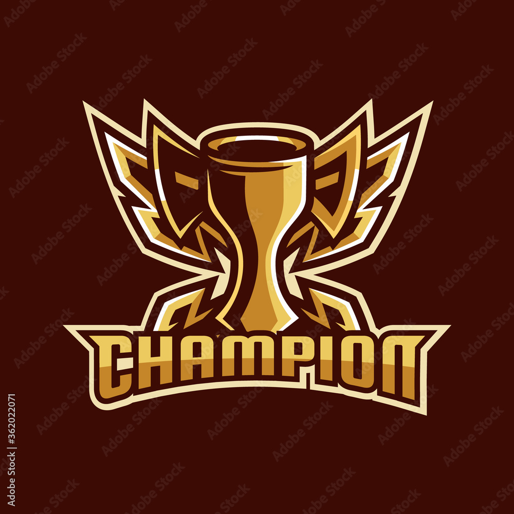champion emblem winner logo design champion emblem winner logo design