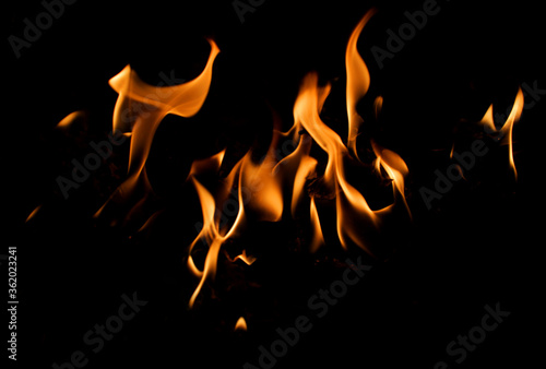 fire flames on black,Fire Flames Background © Nature Clicks