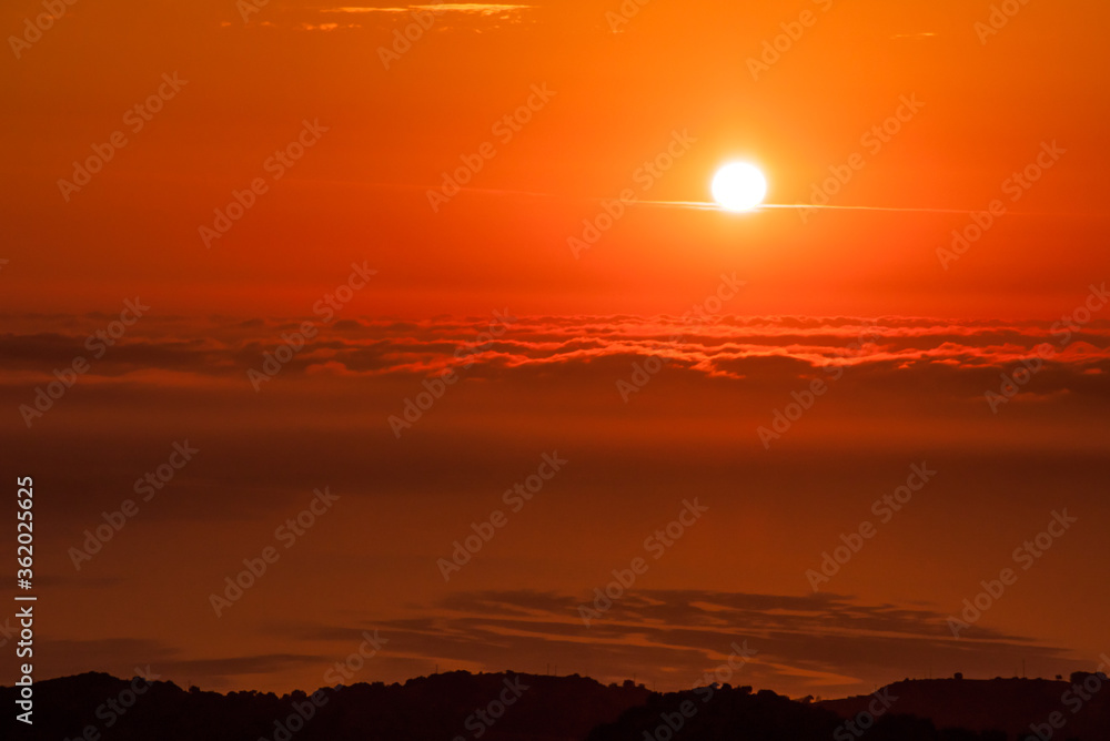 Fototapeta premium . Sunrise in the Ionian sea