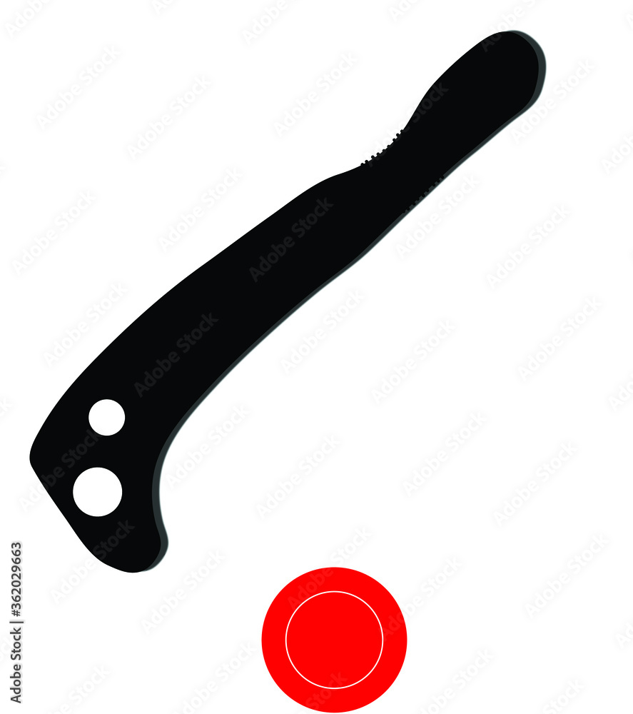 underwater hockey stick and red puck cmas uwh underwater hockey stick and red puck cmas uwh